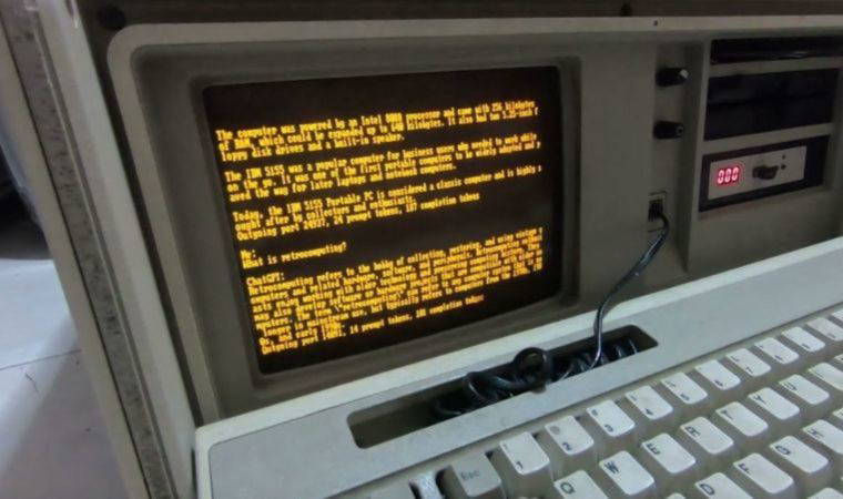 ChatGPT, 1984’ten kalma bilgisayarda çalıştırıldı