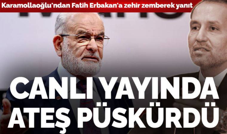 Temel Karamollaoğlu'ndan canlı yayında Fatih Erbakan'a zehir zemberek sözler: 'Saçmalıyor, cahillik, terbiyesini kuşansın, haddine değil'