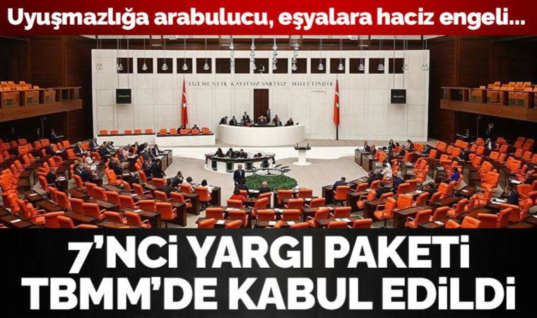 7'nci yargı paketi TBMM'de kabul edildi: İşte düzenlemenin ayrıntıları...