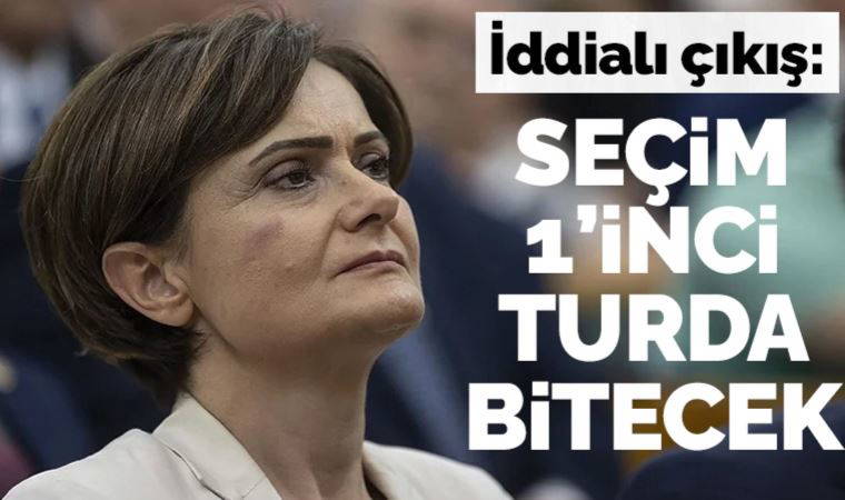 Kaftancıoğlu'ndan iddialı çıkış: Seçim ilk turda bitecek, kesin bilgi yayabilirsiniz