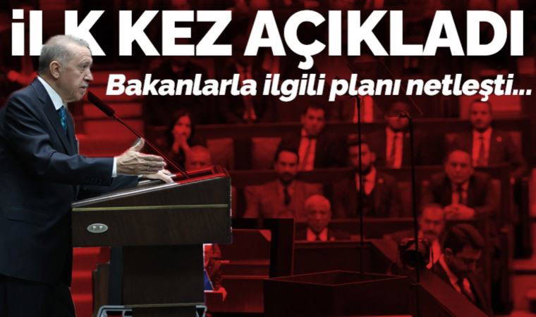 Son Dakika... Erdoğan açıkladı: Kabine'de yeni isimlere görev