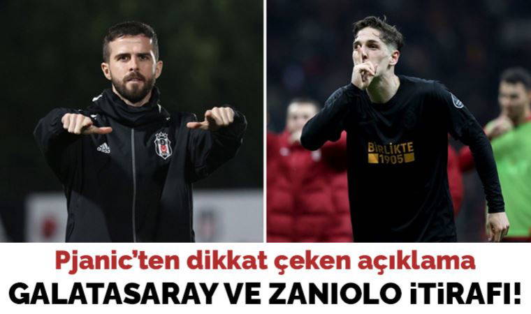 Eski Beşiktaşlı Miralem Pjanic'ten Galatasaray ve Nicolo Zaniolo itirafı