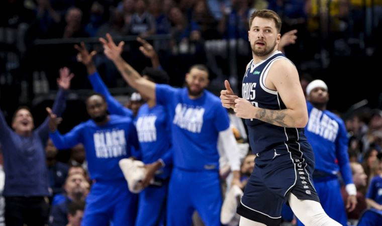 NBA'de Luka Doncic ve Kyrie Irving, Dallas Mavericks'i taşıdı