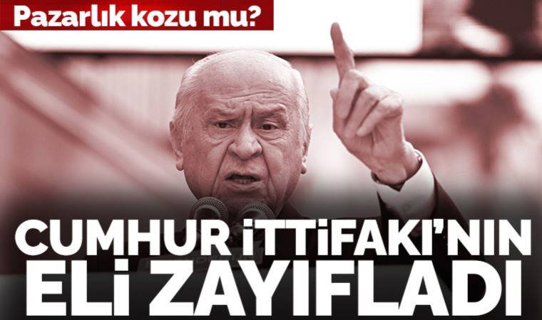 Siyaset bilimciler 'Bahçeli'nin çıkışını' değerlendirdi: 'Cumhur'un eli zayıfladı'