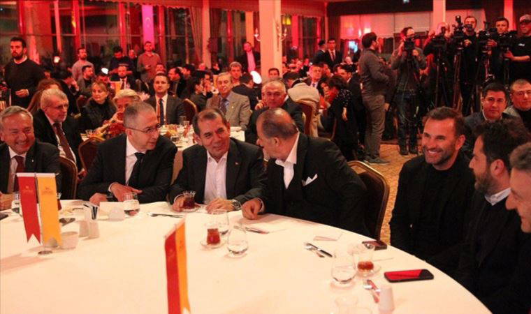 Galatasaray camiası, iftarda buluştu
