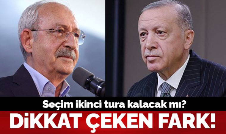 Son anketlerde dikkat çeken fark: Seçim ikinci tura kalacak mı?