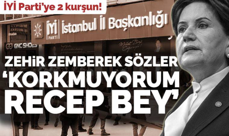 Son Dakika: Meral Akşener İl Başkanlığı'nda... Beklenen açıklama geldi