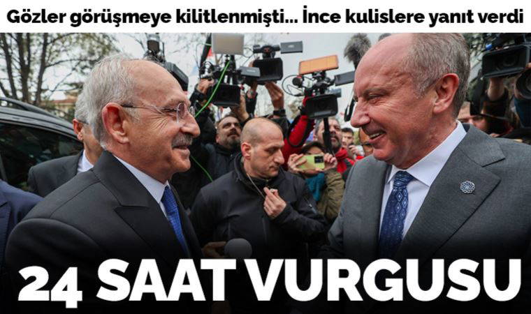 Son Dakika... Muharrem İnce'den müzakere iddialarına yanıt: Kılıçdaroğlu'na başarı diledi