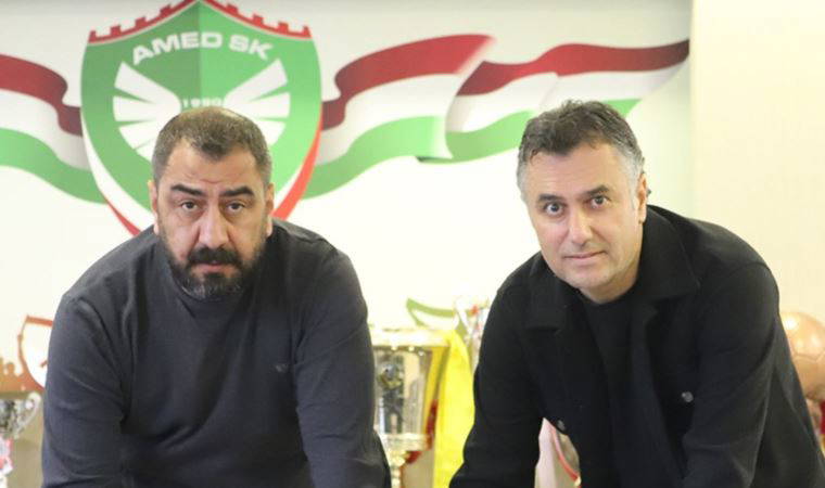 Amedspor’un yeni teknik direktörü Bülent Akan oldu