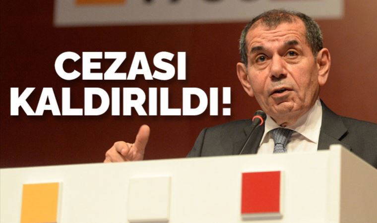 TFF Tahkim Kurulu, Dursun Özbek'e verilen 21 günlük hak mahrumiyeti ve 50 bin liralık para cezasını kaldırdı