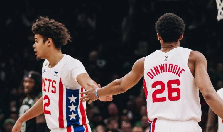 NBA'de Brooklyn Nets, 28 sayı farkı kapatarak Celtics'i yendi