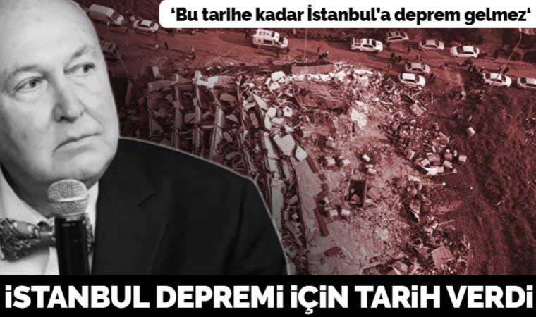 Prof. Dr. Ahmet Ercan: '2045 yılına kadar İstanbul'a deprem gelmez'