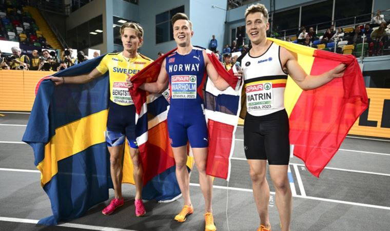 Karsten Warholm 400 metrede zafere ulaştı