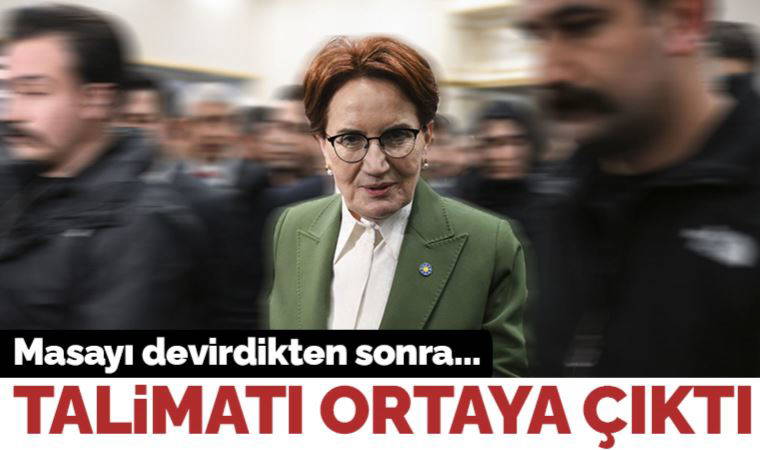 Meral Akşener'in toplantıda verdiği talimat ortaya çıktı: 'Hassas ve koruyucu olun'