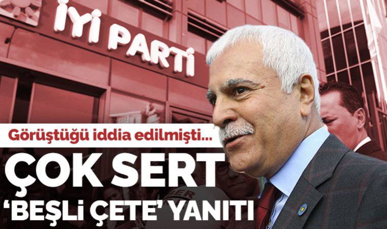 Son Dakika: İYİ Partili Koray Aydın'dan 'beşli çeteyle görüştü' iddialarına sert yanıt