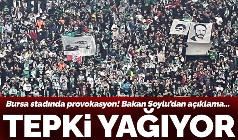 Bursaspor - Amedspor maçında saha karıştı
