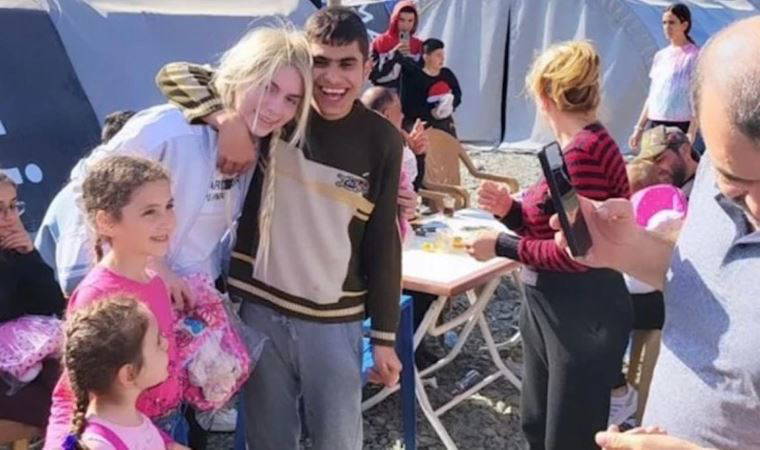 Aleyna Tilki yeniden Hatay’a gitti: 'Bana mesaj atın'