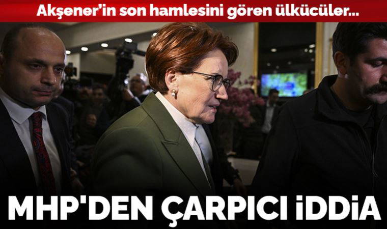 MHP'nin kapısı Meral Akşener'e kapalı: 'Pişmanlık duyan ülkücülere açık…'
