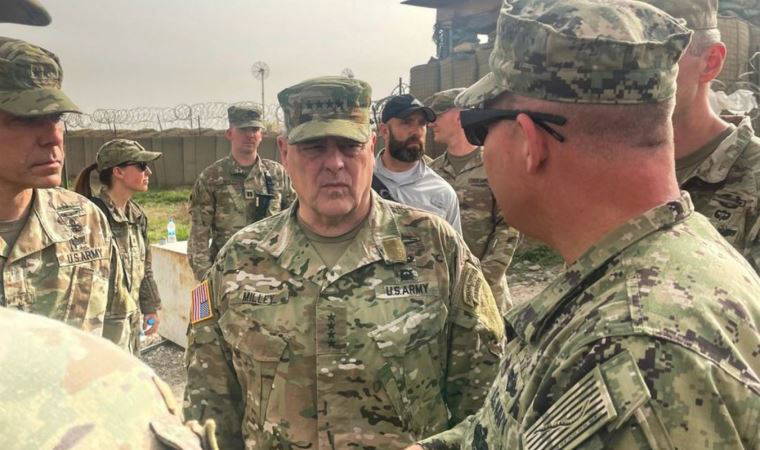 Suriye, ABD'li General Mark Milley'in ziyaretine tepki gösterdi