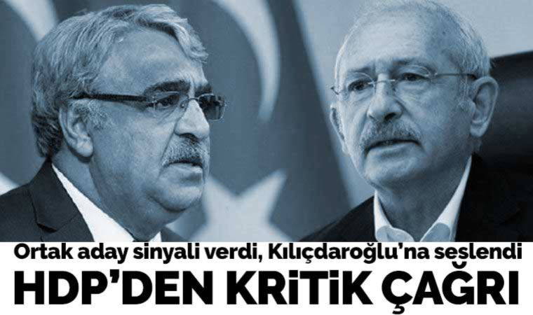 Son dakika... HDP'den Kılıçdaroğlu'na açık çağrı