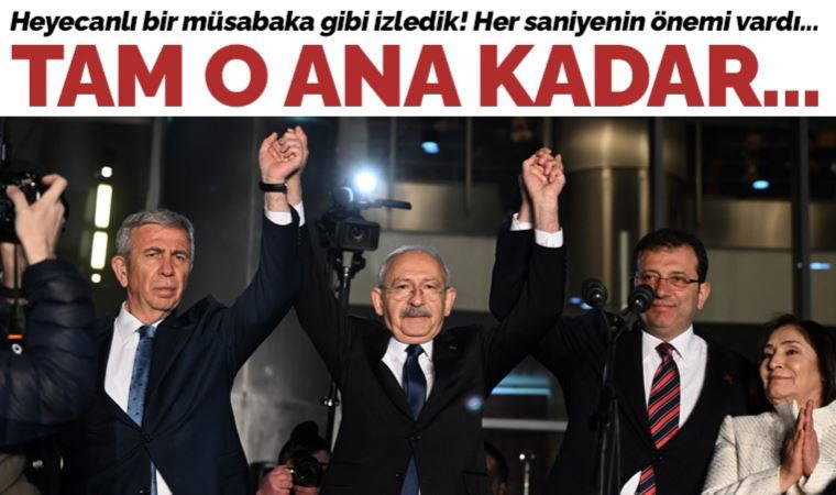 Düğüm çözüldü! Ve Millet'in adayı Kılıçdaroğlu