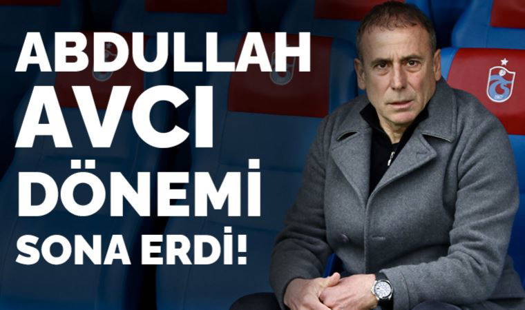 Son dakika: Abdullah Avcı Trabzonspor'dan istifa etti