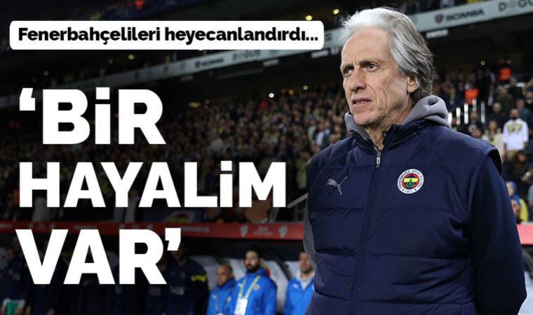 Fenerbahçe Teknik Direktörü Jorge Jesus: 'Final oynamanın hayalini kuruyorum'
