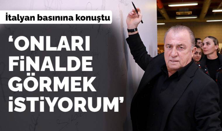 Fatih Terim'den UEFA Şampiyonlar Ligi finali dileği