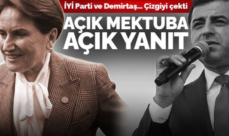 İYİ Partili Erdem'den Demirtaş'ın Akşener'e yazdığı açık mektuba yanıt