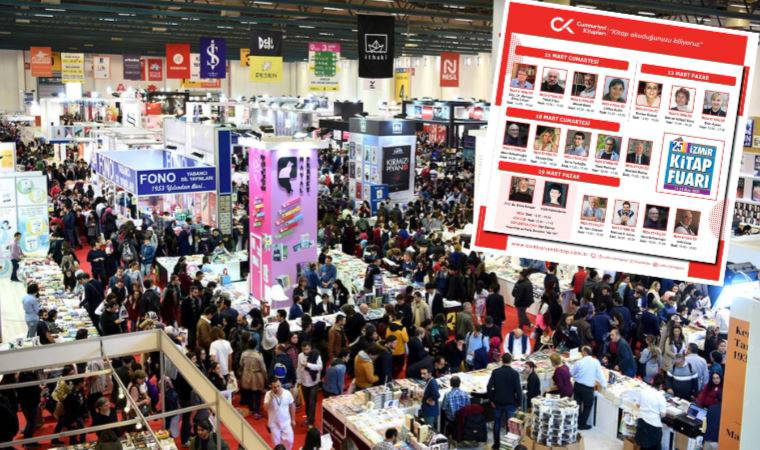 İzmir Kitap Fuarı Cumhuriyet yazarları ile başlıyor