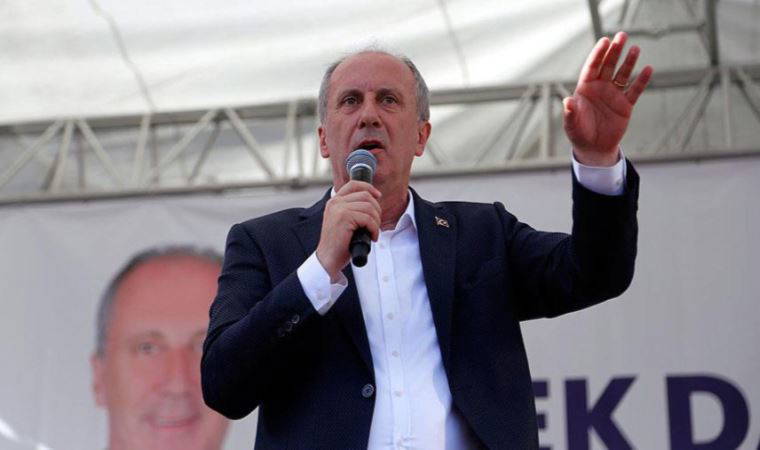 Muharrem İnce: Erdoğan’ı indirebilecek tek aday benim