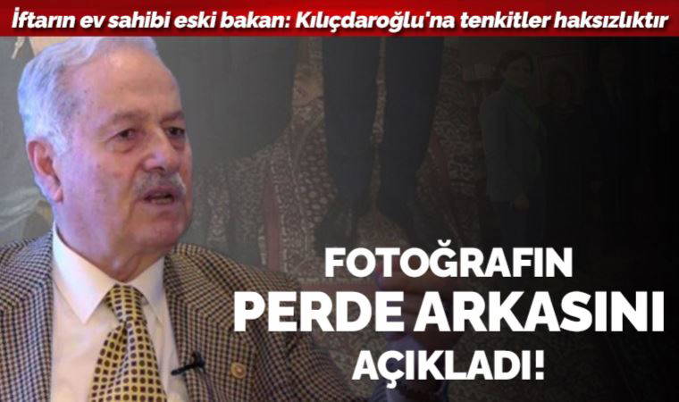 'Seccade' tartışması.. İftarın ev sahibi eski bakan İsmail Müftüoğlu açıklama yaptı: 'Kılıçdaroğlu’na tenkitler sağduyudan uzaktır'