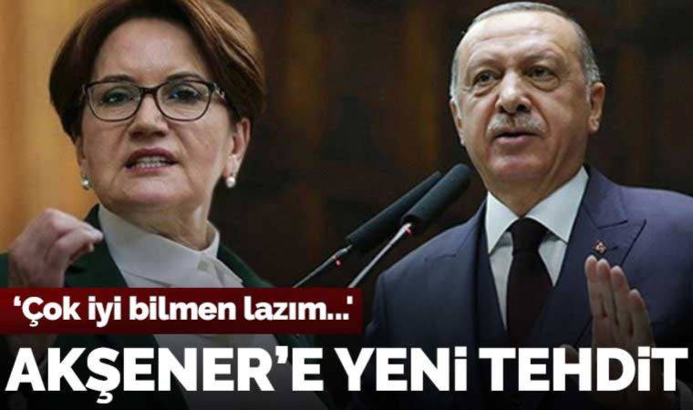 Son dakika... Erdoğan'dan Akşener'e yeni tehdit: Kiminle uğraşacağını çok iyi bilmen lazım