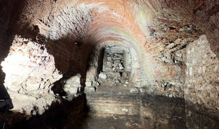 İstanbul'da 1500 yıllık yeraltı dehlizi bulundu