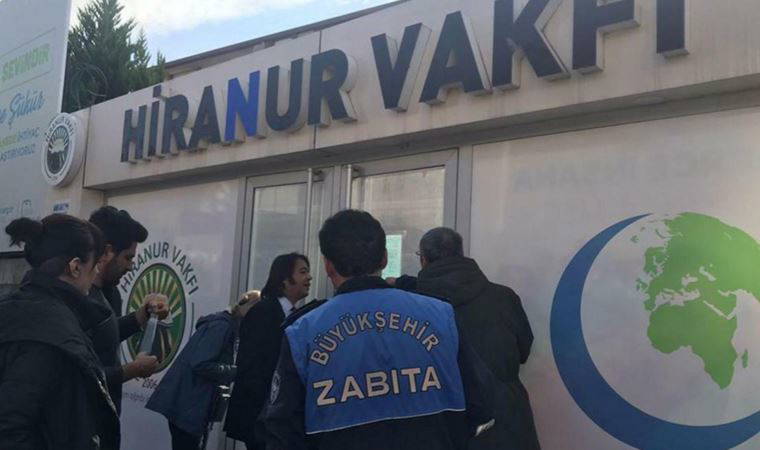 Hiranur Vakfı'nın kaçak binasında yıkım durduruldu!