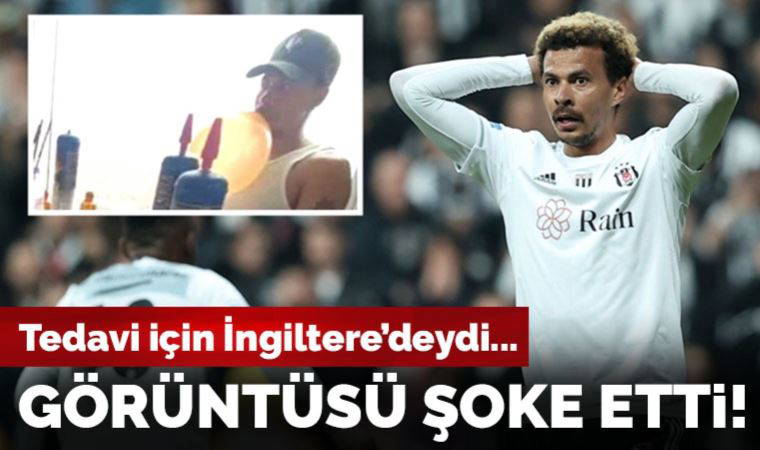 Beşiktaşlı futbolcu Dele Alli'nin İngiltere'deki görüntüsü şoke etti