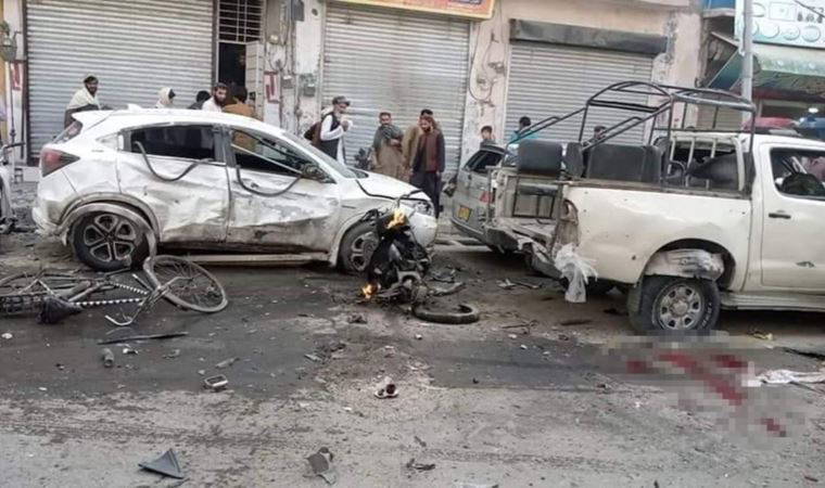 Pakistan'da pazarda patlama: 4 ölü, 11 yaralı