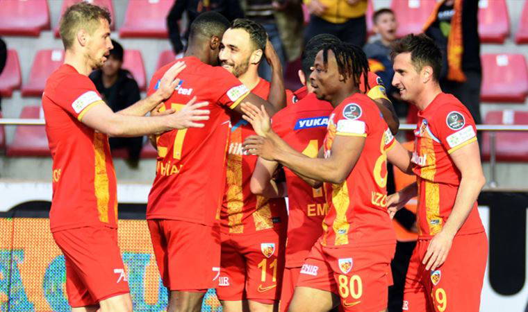 Kayserispor'dan ligde 3'te 3! Kayserispor - Ümraniyespor: 3-1
