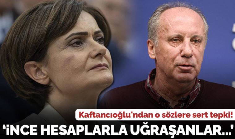 Canan Kaftancıoğlu'ndan Muharrem İnce'ye: 'İnce hesaplarla uğraşanlara halk dersini verecek'