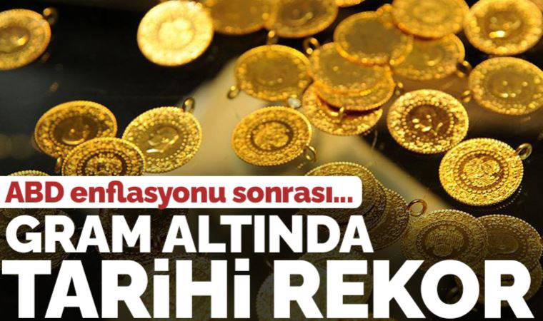 Gram altın tarihi rekor kırdı