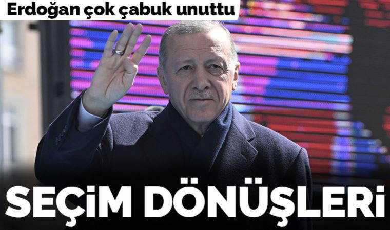 Erdoğan, çıkardıkları tüm imar aflarını unuttu: Seçim itirafları