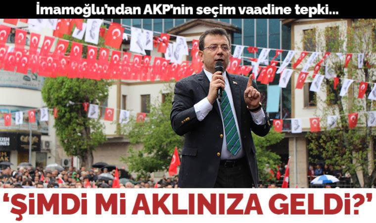 Ekrem İmamoğlu'ndan AKP'nin 'mülakat' vaadine yanıt: 21 yıl sonra mı aklınıza geldi? (15 Nisan 2023)