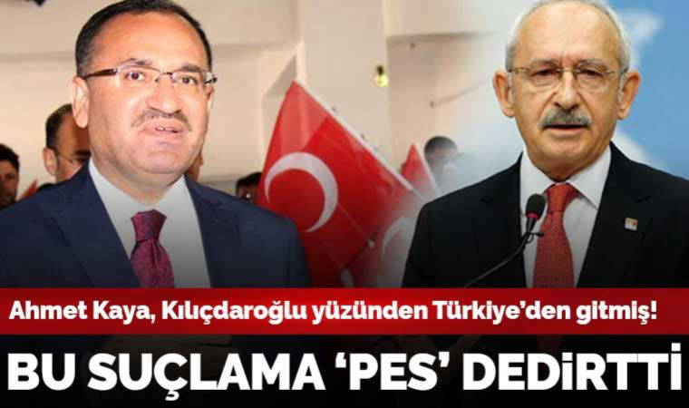 Bekir Bozdağ'dan Ahmet Kaya çıkışı: 'Kılıçdaroğlu'nu alkışlayanlar yüzünden gitti'