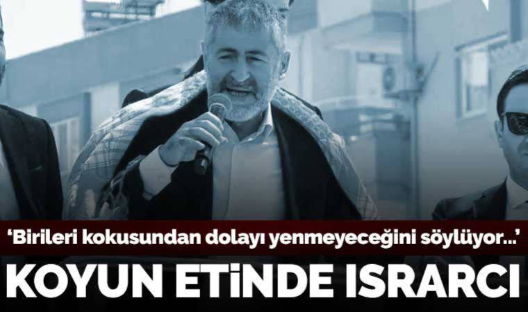 Nebati'den bir koyun eti açıklaması daha!