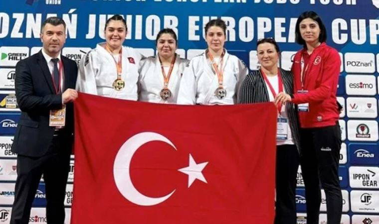 Milli judoculardan Gençler Avrupa Kupası'nın ilk gününde 4 madalya