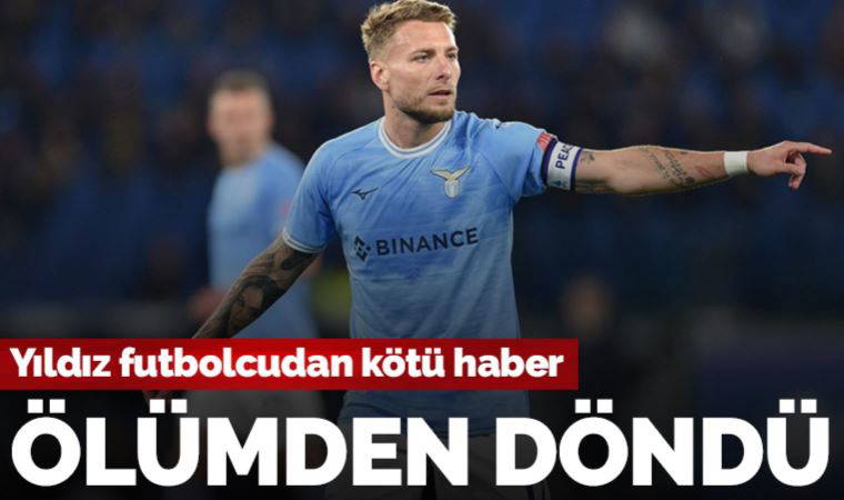 Lazio'nun yıldızı Ciro Immobile trafik kazası geçirdi!