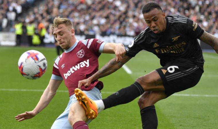 İngiltere Premier Lig'de Arsenal, West Ham United engeline takıldı