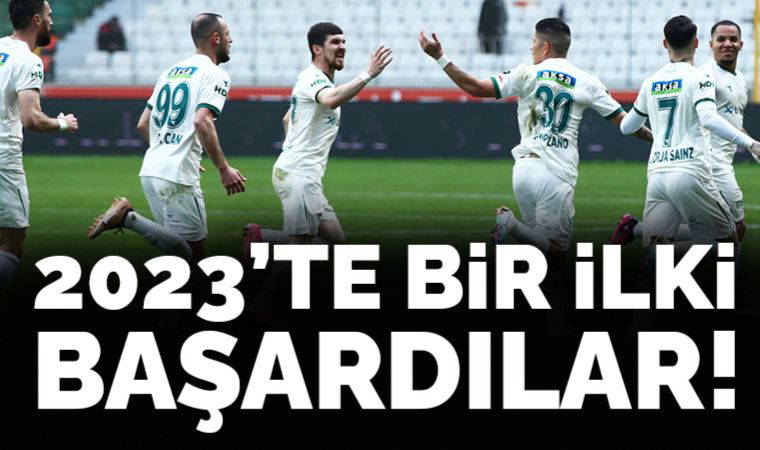 Giresunspor'dan 2023 yılında bir ilk