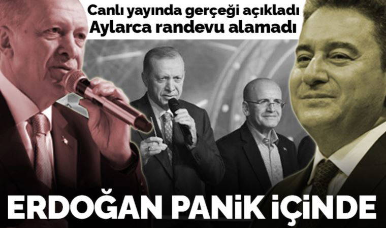 Babacan'dan canlı yayında Mehmet Şimşek yorumu: Aylarca Erdoğan'dan randevu alamadı