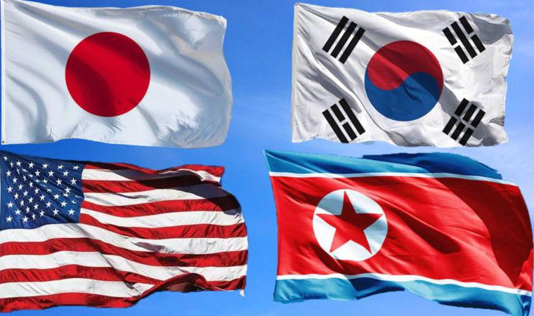 Güney Kore, Japonya ve ABD, Kuzey Kore'nin tehditlerine karşı ortak savunma tatbikatı yaptı